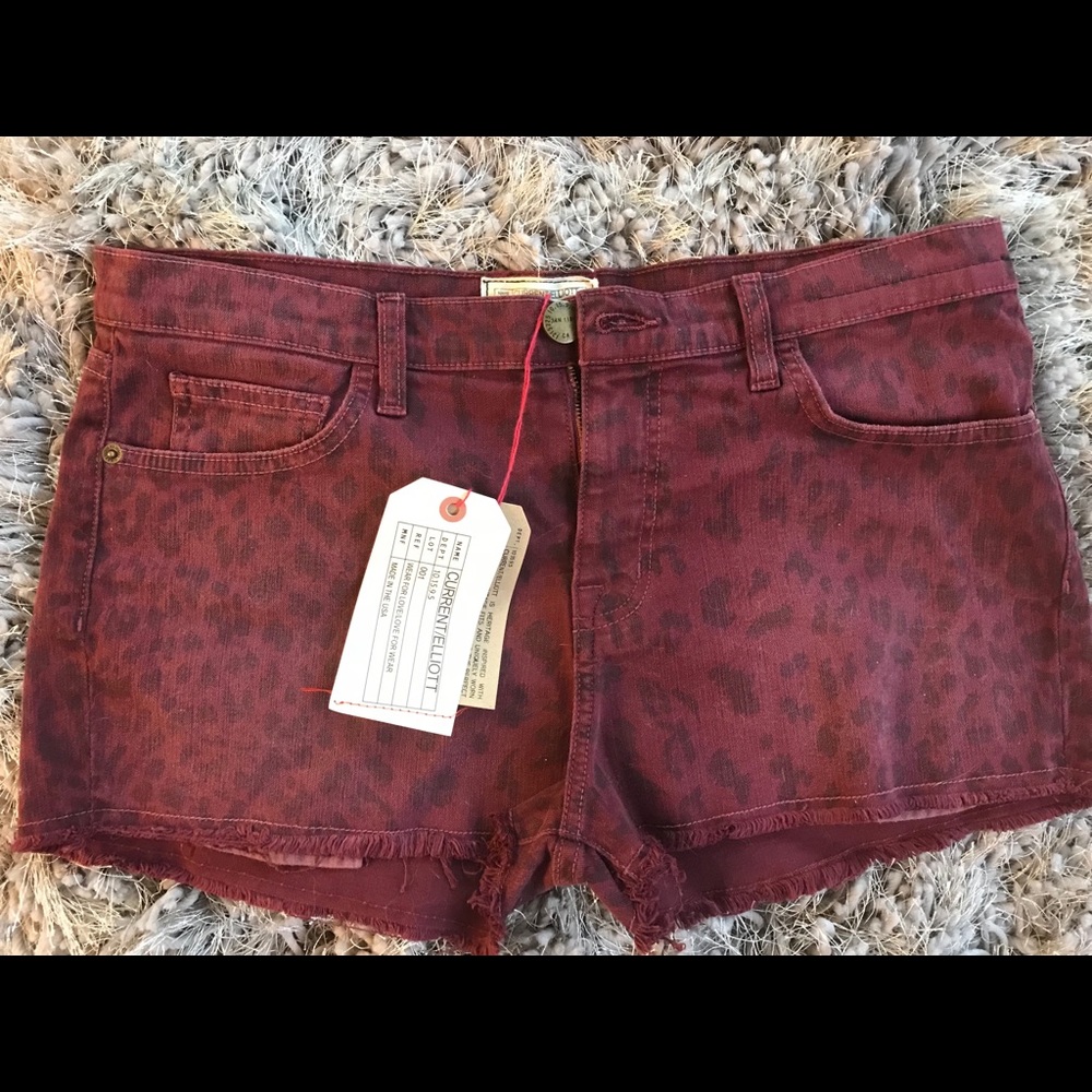 Current Elliott shorts size 28
